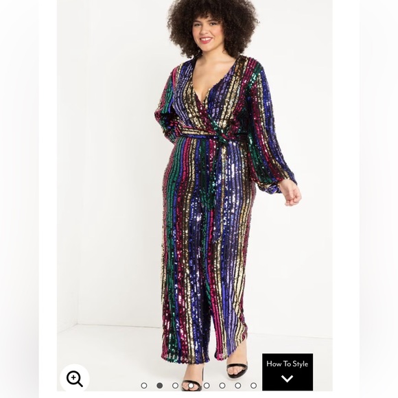 Eloquii Pants - NWT Eloquii jumpsuit. Party!!! Women’s 18